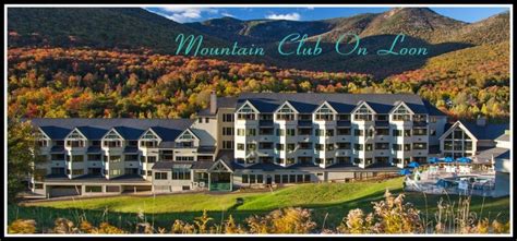 Mountain club on loon - Enjoy the many amenities of the resort. The Mountain Club on Loon is a cozy resort nestled in the White Mountains of New Hampshire. Conveniently located at the …